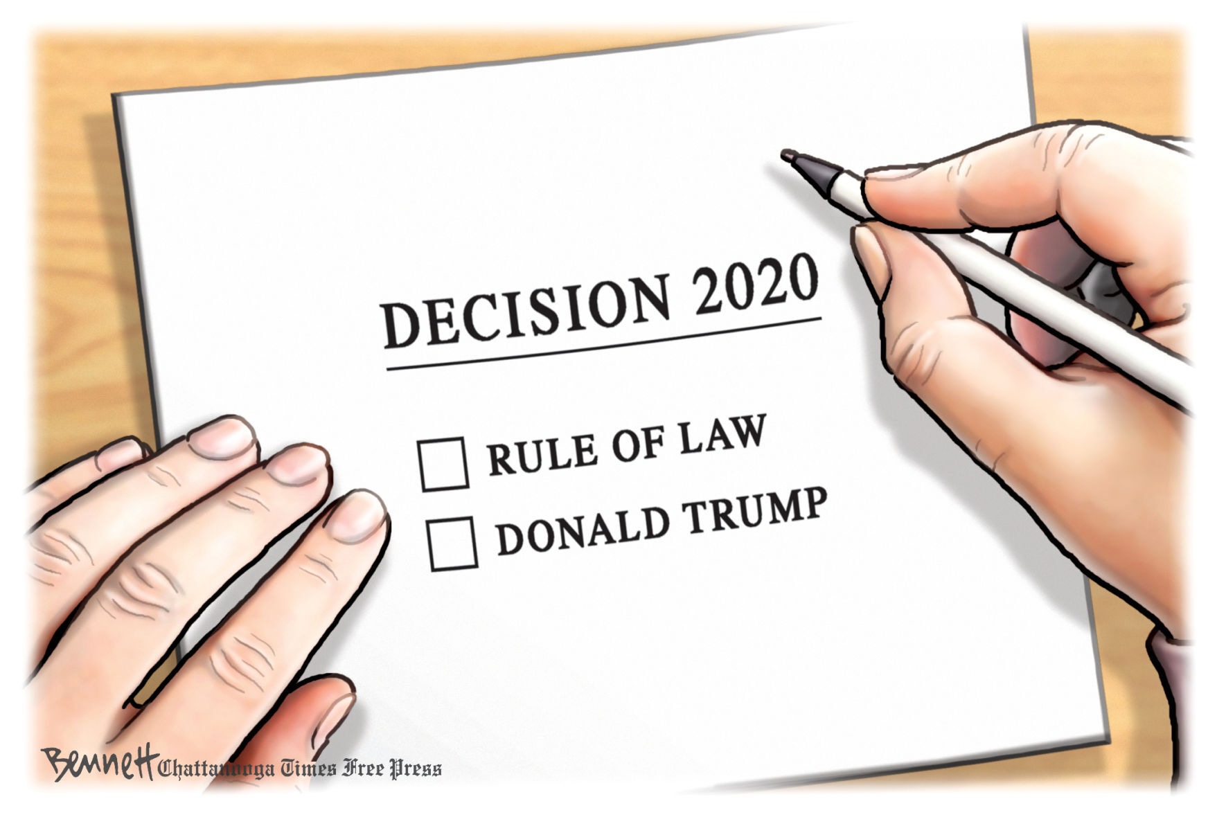 Clay Bennett cartoon